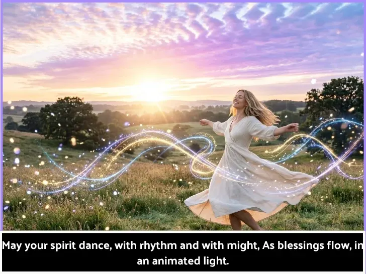 African American Monday Blessings Gif: Animated Grace