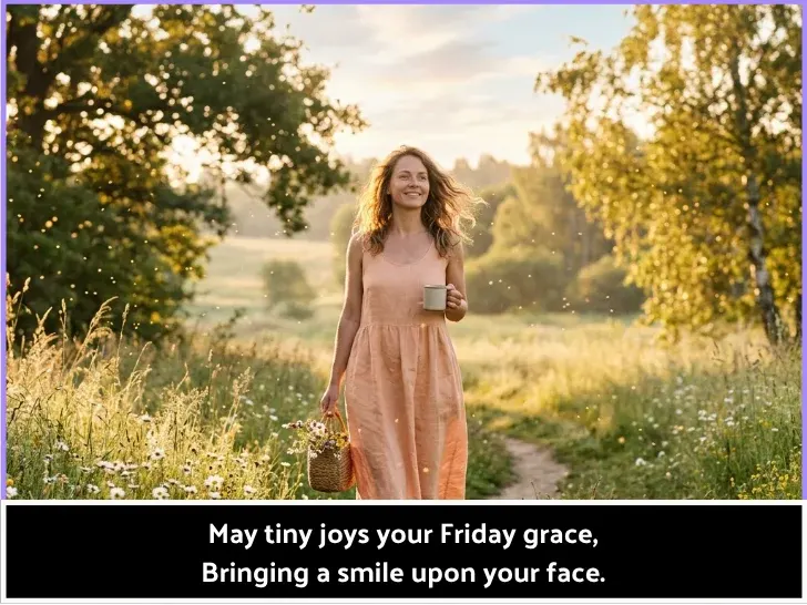 Cute Happy Friday Blessings