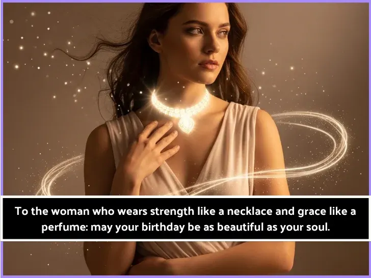 Female Happy Birthday Wishes for Friend (For Her Grace & Strength)