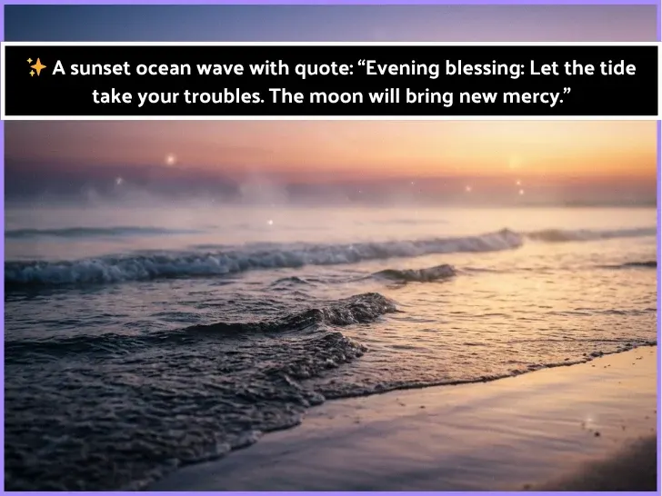 Good Evening Blessings and Prayers Images – Merging Word & Vision