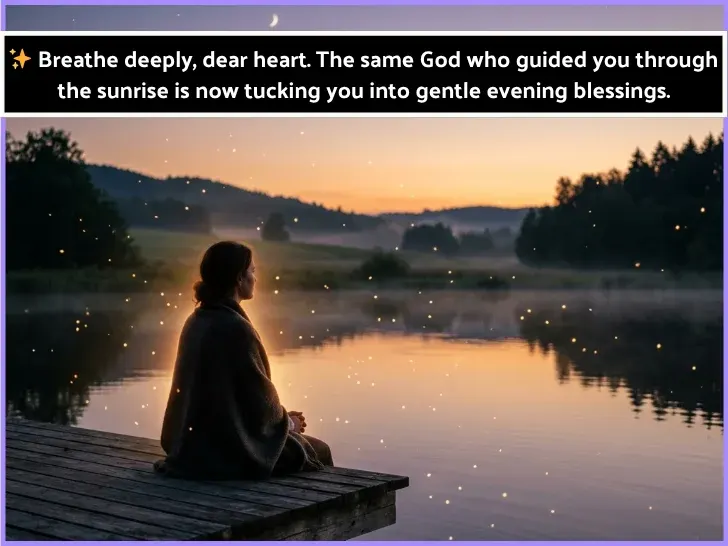 Good Evening Blessings – A Sacred Pause Before Nightfall