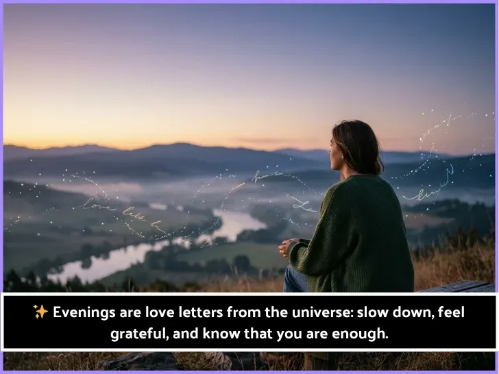 Good Evening Blessings – A Sacred Pause Before Nightfall