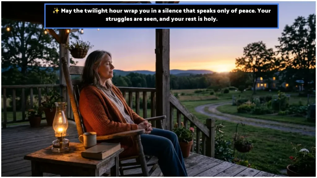 Good Evening Blessings – A Sacred Pause Before Nightfall