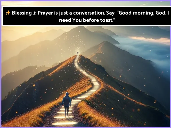 Good Morning Blessings and Prayers (A Sacred Dialogue)