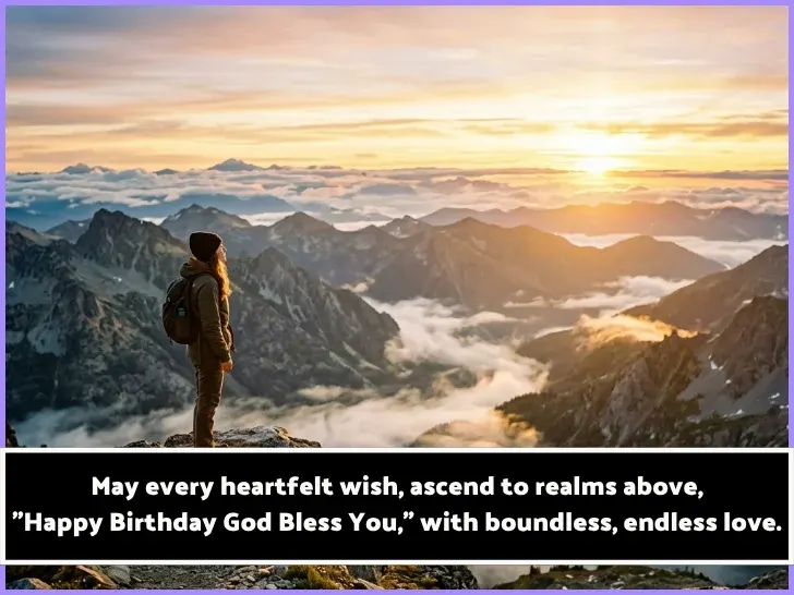 Happy Birthday God Bless You Wishes