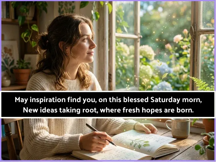 Inspiration Saturday Blessings
