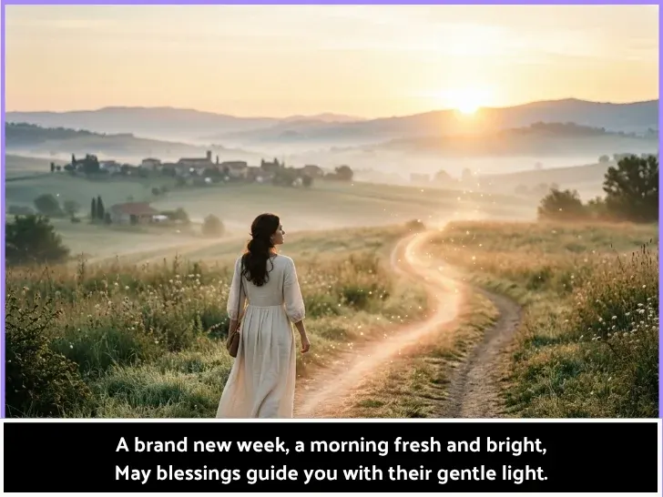 New Week Good Morning Monday Blessings: A Fresh Start to the Week