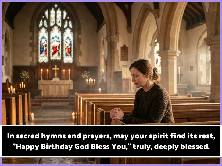 Religious Happy Birthday God Bless You