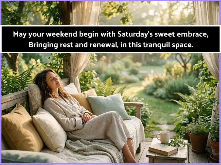 Weekend Saturday Blessings