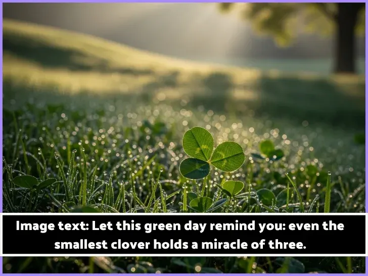 🖼️ St Patricks Day Blessings Images (Visual Poetry)