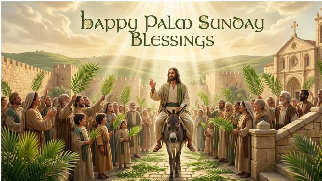 Happy Palm Sunday Blessings