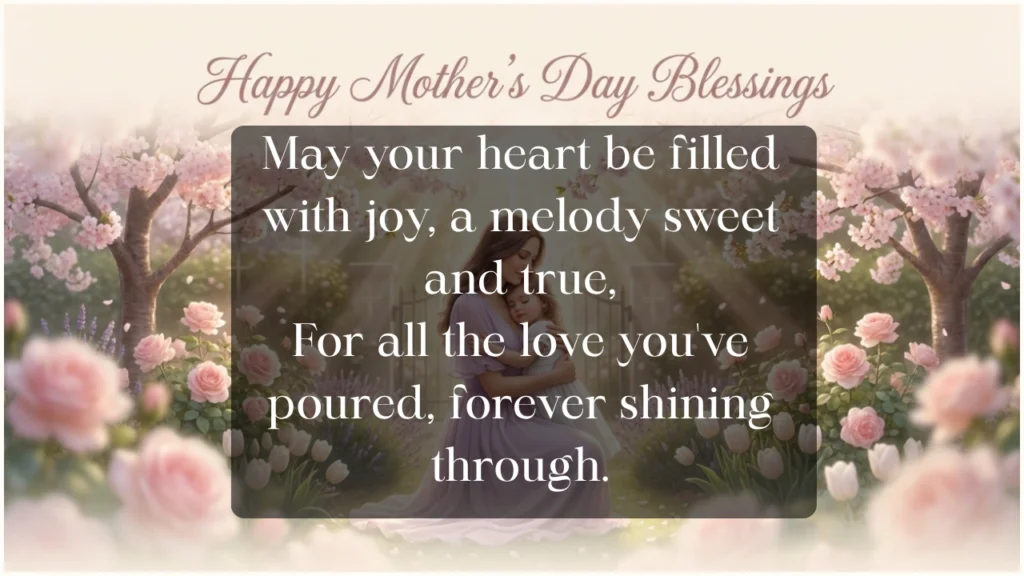 Happy Mother's Day Blessings