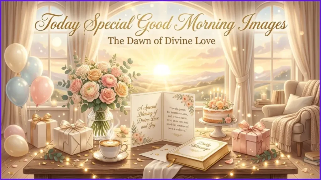 Today Special Good Morning Images – The Dawn of Divine Love